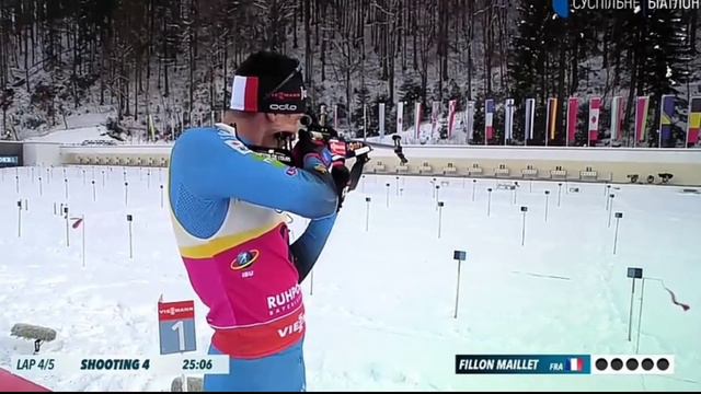 Биатлон КМ. 6-й этап, Рупольдинг. Преследование. Мужчины. Результаты. Обзор гонки. Видео. смотреть онлайн