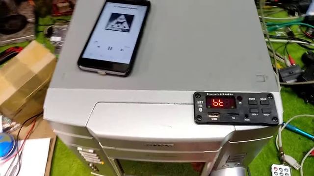 Sony MHC-RG110 добавил USB, Bluetooth смотреть онлайн