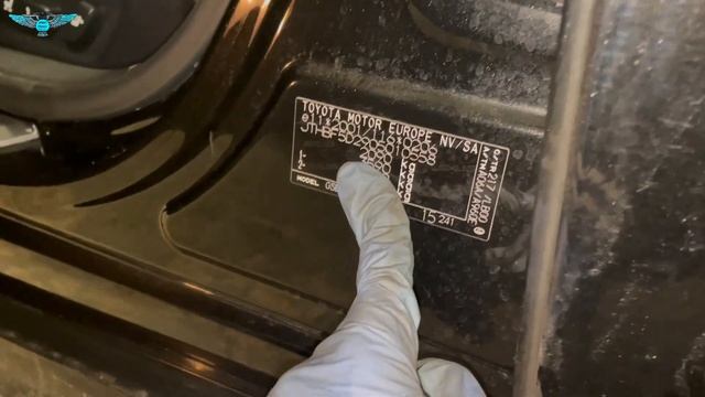 Lexus IS250 2013 Color Code Paint Code Location