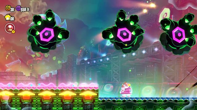 Peach & Bowser's Secret Interaction During Super Mario Bros. Wonder's Final Boss смотреть онлайн