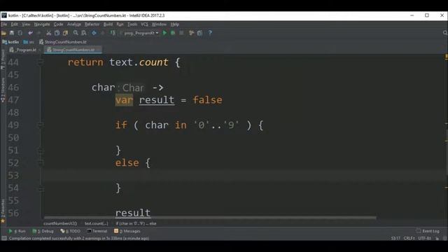 string count numbers in kotlin смотреть онлайн