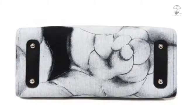 Chanel Camellia Printed Large Shopping T