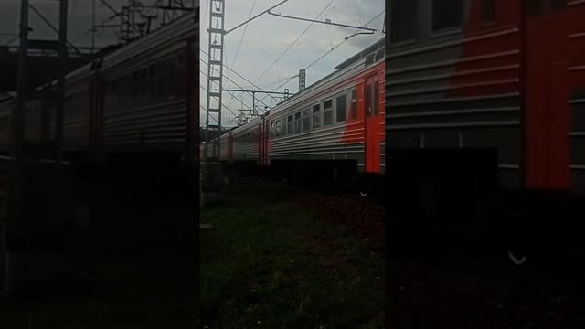 электричка эт2м летним вечером #train #жд #поезд #электричка #эт2м #железнаядорога #питер #спб #ржд смотреть онлайн