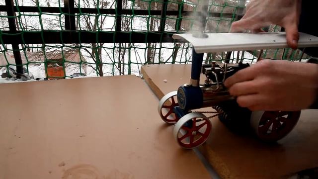 Паровой трактор Wilesco D 405 смотреть онлайн