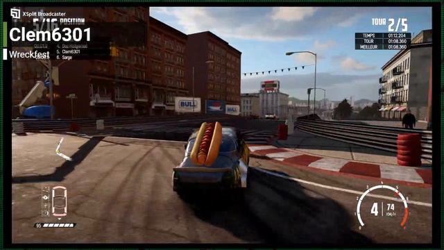 Wreckfest - Hillstreet Cicuit sur la Switch смотреть онлайн