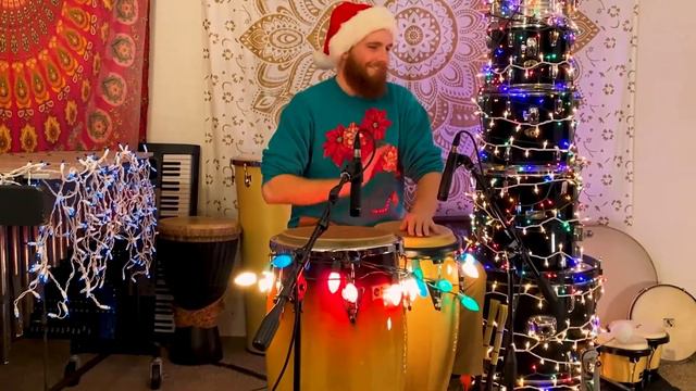 James Brown Christmas Cover (congas) смотреть онлайн