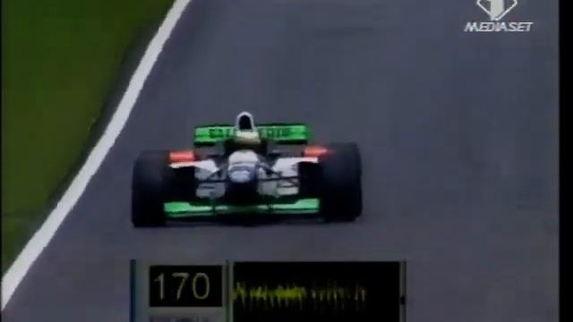 1996 F1 San Marino GP-Qualifying - Giancarlo Fisichella run with heart beat смотреть онлайн