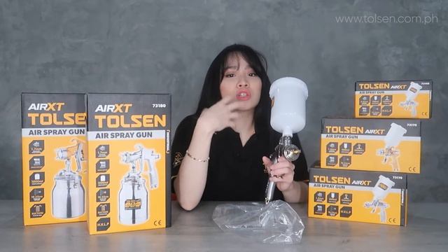 GUIDE #141 FOR DELICATE PAINT APPLICATIONS! TOLSEN AIR SPRAY GUN смотреть онлайн