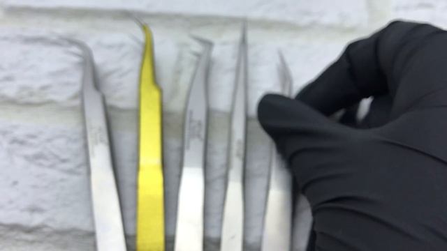 Пинцеты для наращивания ресниц смотреть онлайн