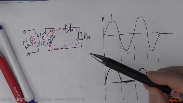 14.1. Выпрямитель. Однополупериодная схема выпрямления. Определение параметров выпрямительных диодов смотреть онлайн