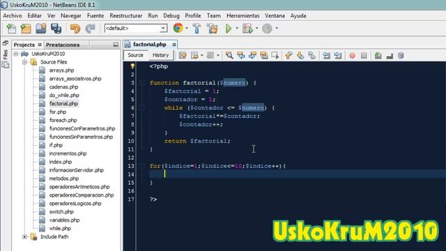 Factorial de un Número en PHP | Curso PHP y MySQL # 23 смотреть онлайн
