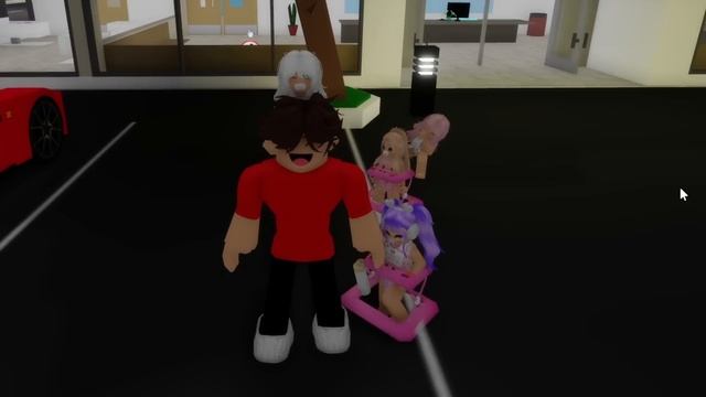 MY CRAZY FAN GIRLS Became BABIES… (Roblox Brookhaven) смотреть онлайн