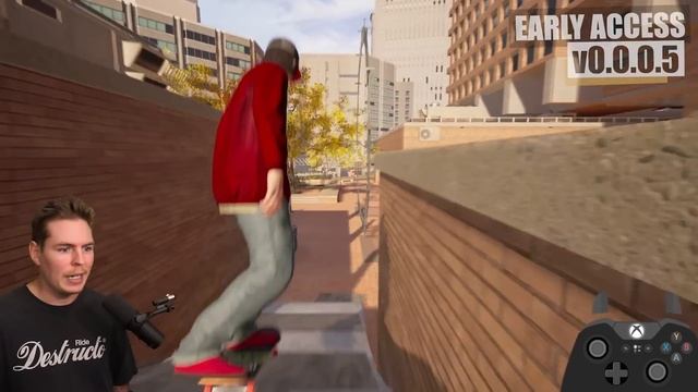 Early First Pass Of Transition Skating in Session [Early Access v0.0.0.5 Revisit] смотреть онлайн
