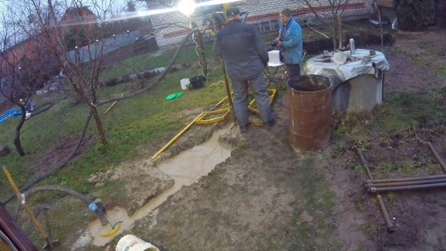 Скважина в песке 16,5 м. Well in the sand 16.5 m. смотреть онлайн