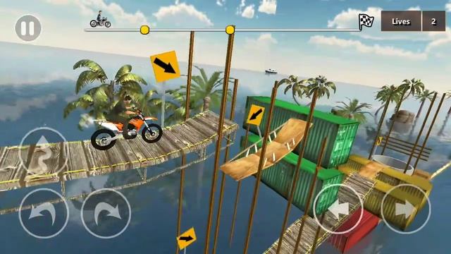 Bike stunt trick master unlocke new bike # 2 - Motorbike games for kids смотреть онлайн