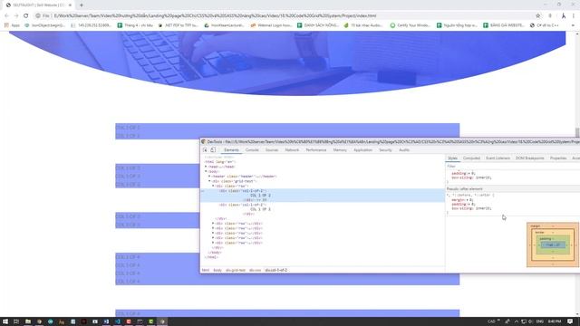 [Lập trình CSS và SASS nâng cao] - Bài 18:Grid system | HowKteam смотреть онлайн