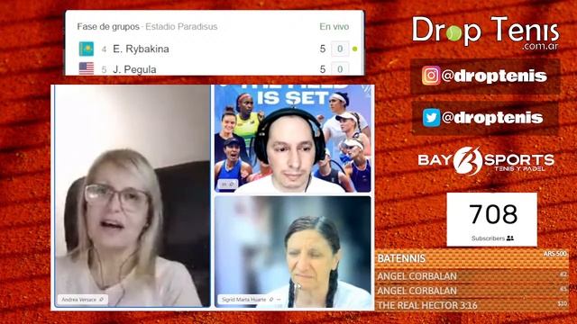 Jessica Pegula vs Elena Rybakina -WTA Finals Cancun 2023 - Comentamos EN VIVO смотреть онлайн