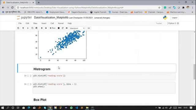 Data Visualization with Matplotlib library using Python | Matplotlib library | Matplotlib Crash 202 смотреть онлайн