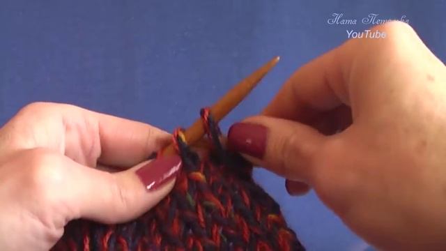 Простой кардиган спицами. Часть 1 (Вырез горловины и плечевые скосы) смотреть онлайн