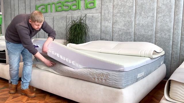 Обзор матраса Kamasana Lila смотреть онлайн