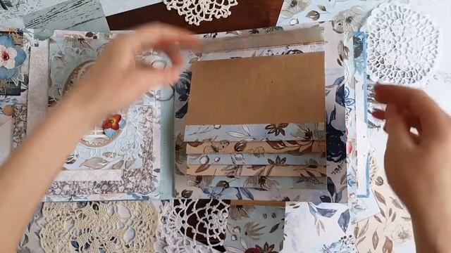 Скрапбукинг альбом для мамы 