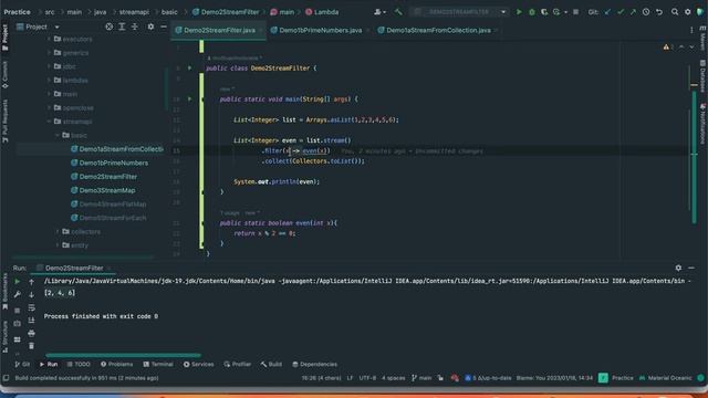 Stream API Part 4 - Filter, Predicate, IntPredicate смотреть онлайн