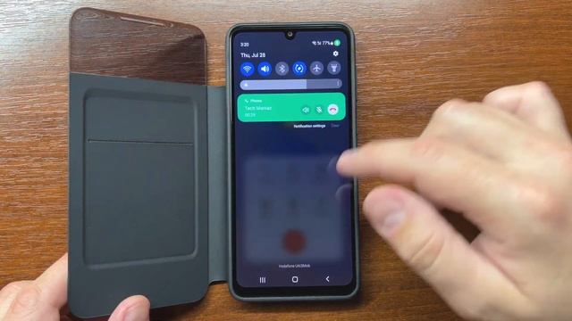 Samsung Galaxy A33 5G Incoming Call in Smart S View Wallet Cover Case смотреть онлайн