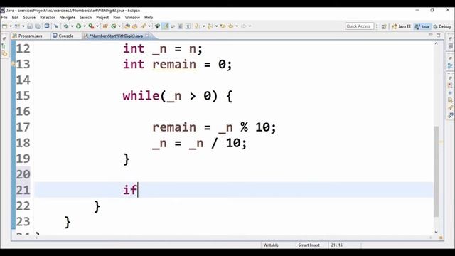 numbers start with digit 3 in java смотреть онлайн