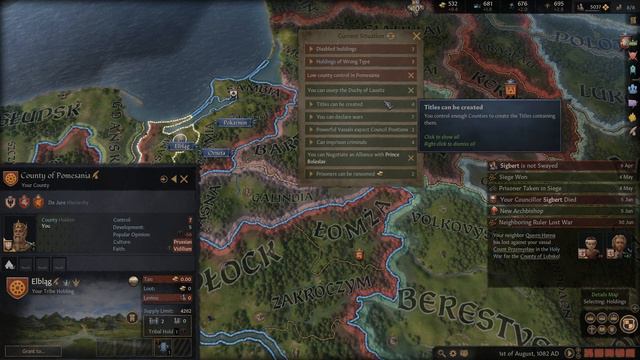 Conquering Pagans || Ep.3 - Crusader Kings 3 Poland Lets Play смотреть онлайн