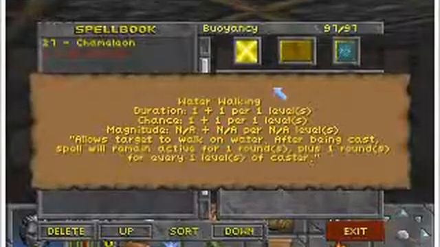 Elder Scrolls II Daggerfall Controls How To Attack Grab etc смотреть онлайн