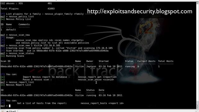 Metasploit + Nessus + XSSF - Episode 2 - Linking Metasploit and Nessus смотреть онлайн