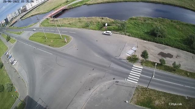 камера Сити Линк, курьёзы проезда. Тайм код, 1:00-1:18 и на 2:20