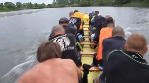 Техника гребли 20 гребков. Драгонбот Кремень 3.06.2016 Rowing technique  Dragon Boats