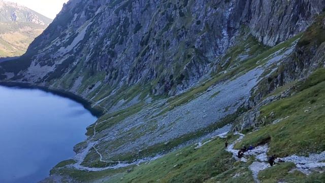 Сходження на гору Риси (2500 м.)в Польських Татрах, оз. Морське Око, оз. Чорний став. смотреть онлайн