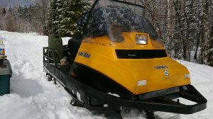 Ski doo alpine 2 лучший снегоход!Не выдержал, сорвался в лес на снегоходе!
