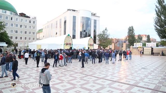 Открытие Шатра Рамадан на территории Джума-мечети г. Махачкалы смотреть онлайн