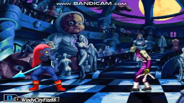 WCFITZ88 Mugen Battles | Undyne (Undertale) vs Voldo (Soul Calibur) смотреть онлайн