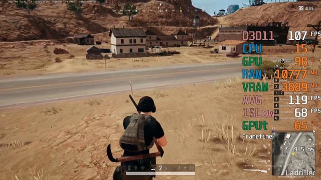 AMD Radeon RX 570 -- Intel Core i5-10600KF -- PUBG FPS Test смотреть онлайн