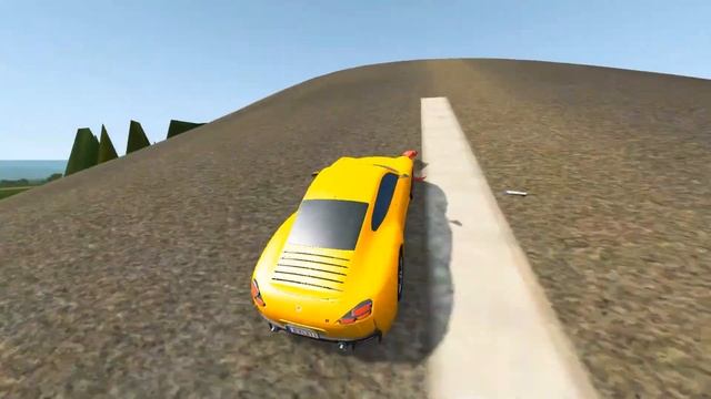 Monster Trucks & Bus Lightning Autos De Colores Giant Speed Bumps - BeamNG.drive | HT Gameplay Cras смотреть онлайн