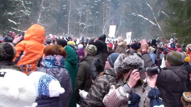 2013 03 17 Бакшевская масленица - Взятие крепости смотреть онлайн