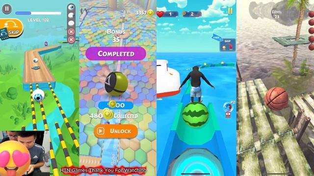 Going Balls,Action Balls,Adventure Balls,Rolling Balls Master - HTN Games Part 4