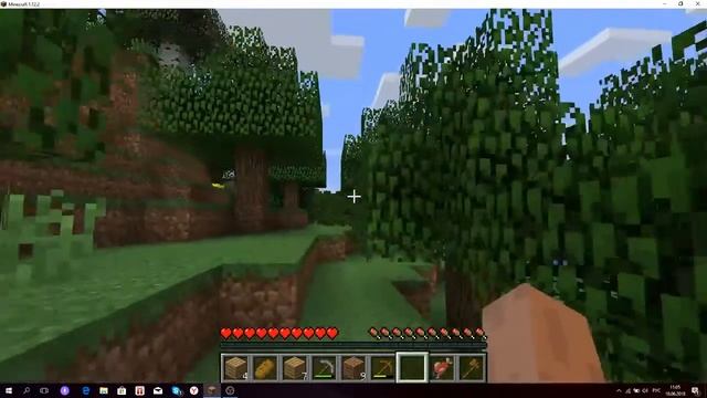 Выживание в майнкрафт джава 1.12.2! Первые шаги! Испытание нового компьютера!