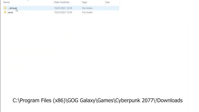 Cyberpunk 2077 Save Files Folder Location via PC & GOG смотреть онлайн