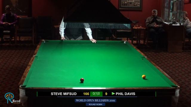 Reed Furniture World Open Billiards *Session 9*Phil Davis v Steve Mifsud смотреть онлайн
