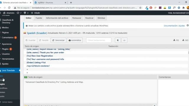 Como usar LOCO TRANSLATE ? y evitar Errores. Traduce Temas y plugins al instante. смотреть онлайн