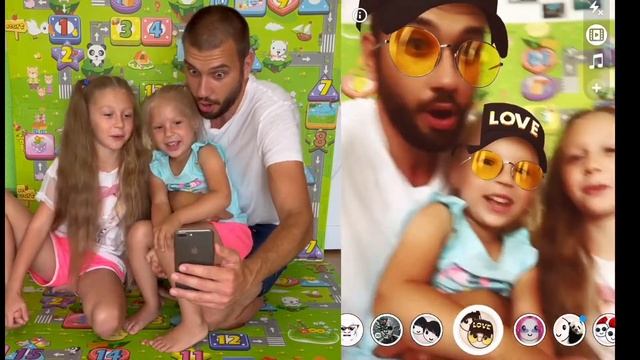 ПРИМЕРЯЕМ SNAPCHAT МАСКИ, ОЧЕНЬ СМЕШНО смотреть онлайн