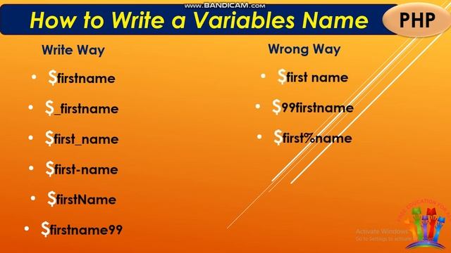 #5 Php Tutorials For Beginners in Hindi|Urdu| Variables in Php 2020 #Freeeducationforall смотреть онлайн