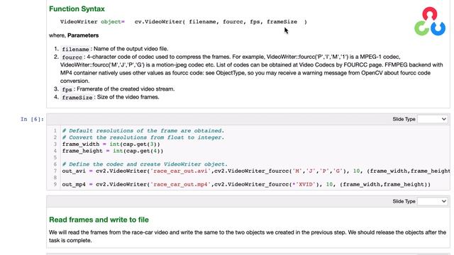 Anaconda Writing Video using OpenCV смотреть онлайн
