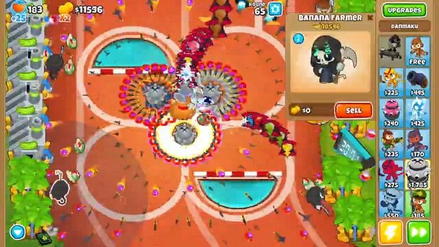The danmaku tower lag my game in BTD6 смотреть онлайн