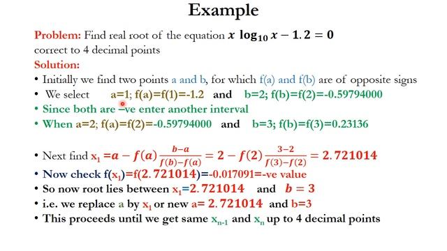 Regula Falsi Method with Example and Python Code смотреть онлайн